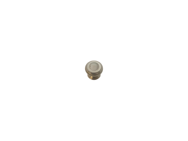 SATIN NICKEL Traditional Knob    Diameter: 1-3/16"