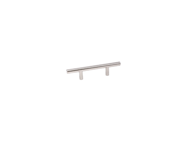 SATIN NICKEL    Bar Pull    Overall Length: 10"    Center to Center: 7"