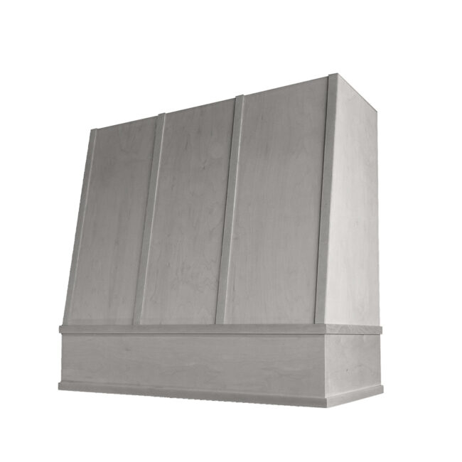 Wilmington Angled Flat Moulding Strapped Wood Hood 36Wx48H